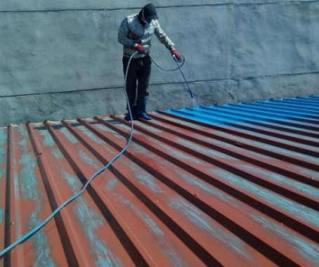 东河镇我们是专业的大型桥梁与罐体喷涂施工队